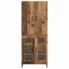  Magasfiú Falra szerelhető Öreg fa 69,5 x 34 x 180 cm Faanyag