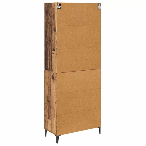  Magasfiú Falra szerelhető Öreg fa 69,5 x 34 x 180 cm Faanyag
