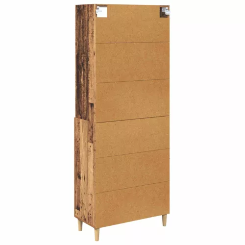  Magasfiú fiókkal Öreg fa 69,5 x 32,5 x 180 cm Faanyag