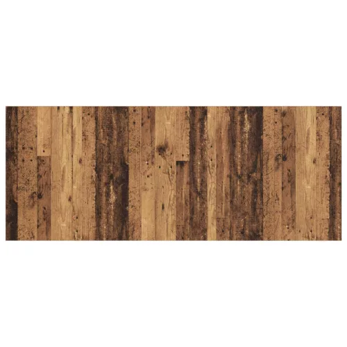  Fejtámla Szekrénnyel fiókkal fejtámlával 3 pcs Öreg fa Faanyag