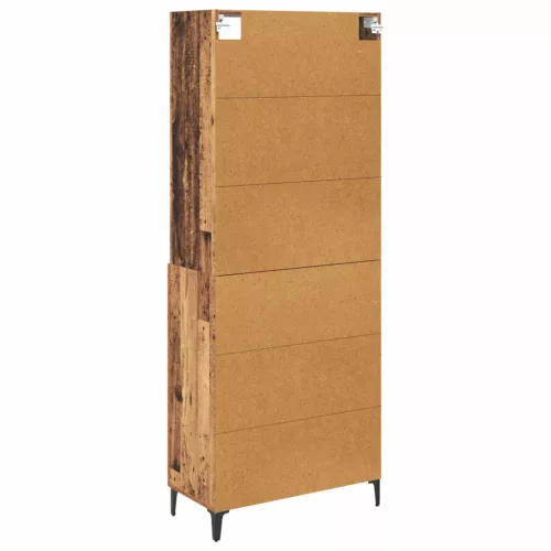  Magasfiú fiókkal Öreg fa 69,5 x 34 x 180 cm Faanyag