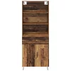  Magasfiú fiókkal Öreg fa 69,5 x 32,5 x 180 cm Faanyag