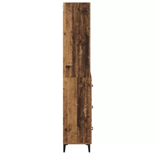  Magasfiú fiókkal Öreg fa 69,5 x 34 x 180 cm Faanyag