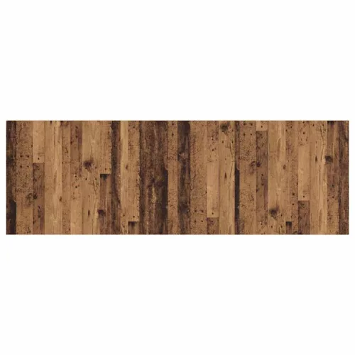  Fejtámla Szekrénnyel fiókkal fejtámlával 3 pcs Öreg fa Faanyag