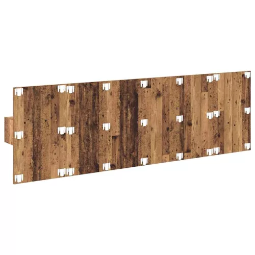  Fejtámla Szekrénnyel fiókkal fejtámlával 3 pcs Öreg fa Faanyag