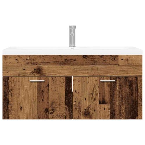  Fürdőszoba Székény fiókkal Öreg fa 100 x 38,5 x 46 cm Faanyag