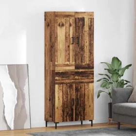  Magasfiú fiókkal Öreg fa 69,5 x 34 x 180 cm Faanyag