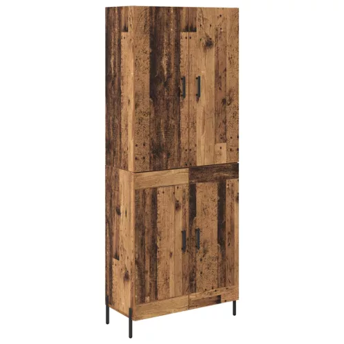  Magasfiú Falra szerelhető Öreg fa 69,5 x 34 x 180 cm Faanyag