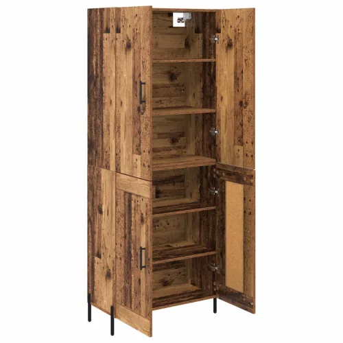  Magasfiú Falra szerelhető Öreg fa 69,5 x 34 x 180 cm Faanyag