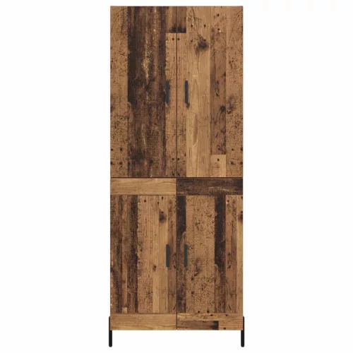  Magasfiú Falra szerelhető Öreg fa 69,5 x 34 x 180 cm Faanyag