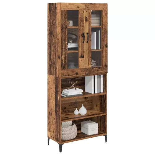  Magasfiú Falra szerelhető Öreg fa 69,5 x 34 x 180 cm Faanyag