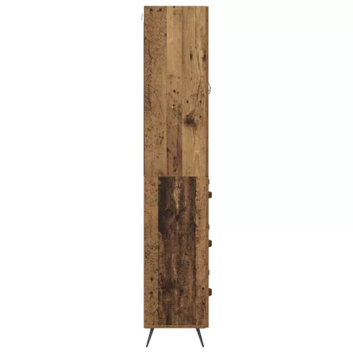  Magasfiú Falra szerelhető Öreg fa 69,5 x 34 x 180 cm Faanyag