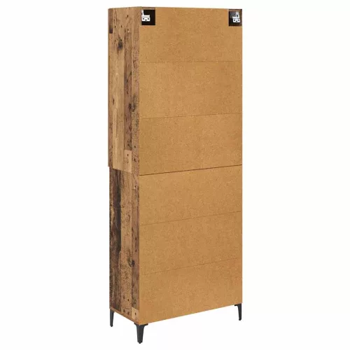  Magasfiú Falra szerelhető Öreg fa 69,5 x 34 x 180 cm Faanyag