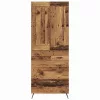  Magasfiú fiókkal Öreg fa 69,5 x 34 x 180 cm Faanyag