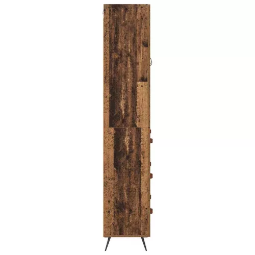  Magasfiú fiókkal Öreg fa 69,5 x 34 x 180 cm Faanyag