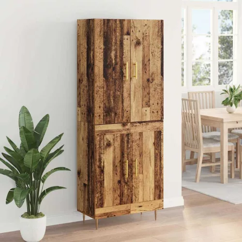  Magasfiú Falra szerelhető Öreg fa 69,5 x 34 x 180 cm Faanyag