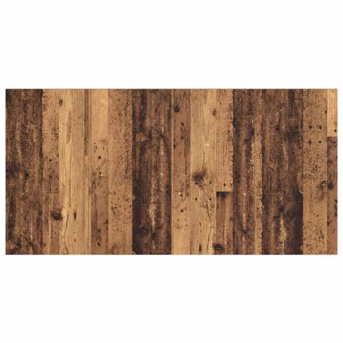  Fejtámla Szekrénnyel fiókkal fejtámlával 3 pcs Öreg fa Faanyag