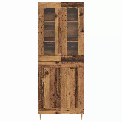  Magasfiú 2 pcs Öreg fa 69,5 x 34 x 180 cm Faanyag