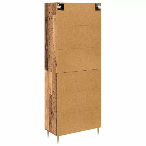  Magasfiú 2 pcs Öreg fa 69,5 x 34 x 180 cm Faanyag