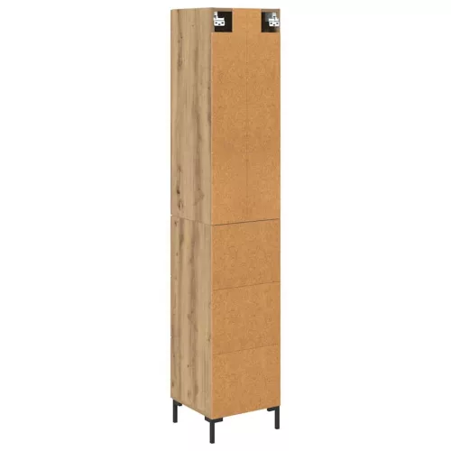  Magasfiú fiókkal Artisan tölgy 34,5 x 34 x 180 cm Faanyag