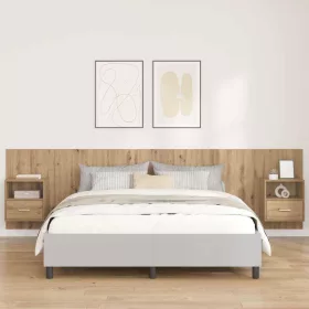    Fejtámla Szekrénnyel fiókkal 3 pcs Artisan tölgy Faanyag