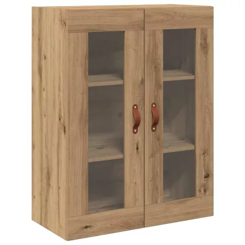  Highboard Szekrény Falra szerelhető 2 pcs Artisan tölgy Faanyag