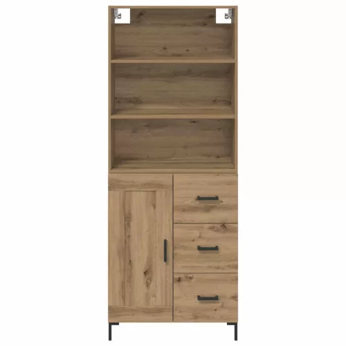  Magasfiú fiókkal Artisan tölgy 69,5 x 34 x 180 cm Faanyag