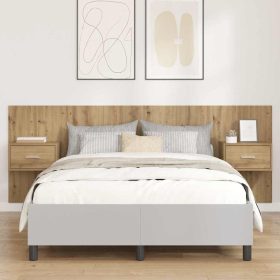    Fejtámla Szekrénnyel fiókkal 3 pcs Artisan tölgy Faanyag