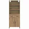  Magasfiú fiókkal Artisan tölgy 69,5 x 34 x 180 cm Faanyag