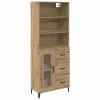  Magasfiú fiókkal Artisan tölgy 69,5 x 34 x 180 cm Faanyag
