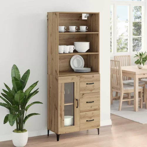  Magasfiú fiókkal Artisan tölgy 69,5 x 34 x 180 cm Faanyag