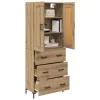  Magasfiú fiókkal Artisan tölgy 69,5 x 34 x 180 cm Faanyag