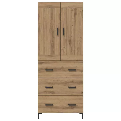  Magasfiú fiókkal Artisan tölgy 69,5 x 34 x 180 cm Faanyag