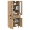  Magasfiú fiókkal Artisan tölgy 69,5 x 34 x 180 cm Faanyag