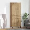  Magasfiú fiókkal Artisan tölgy 69,5 x 34 x 180 cm Faanyag