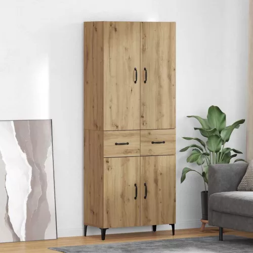  Magasfiú fiókkal Artisan tölgy 69,5 x 34 x 180 cm Faanyag