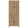  Magasfiú fiókkal Artisan tölgy 69,5 x 34 x 180 cm Faanyag