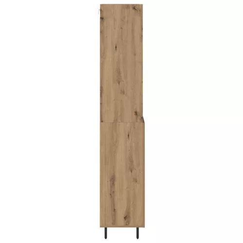  Magasfiú Artisan tölgy 69,5 x 34 x 180 cm Műanyag Fa és Üveg