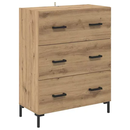  Magasfiú fiókkal 2 pcs Artisan tölgy 69,5 x 34 x 180 cm Faanyag