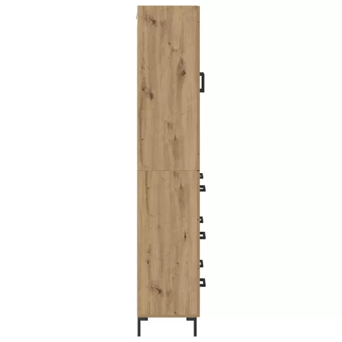  Magasfiú fiókkal 2 pcs Artisan tölgy 69,5 x 34 x 180 cm Faanyag