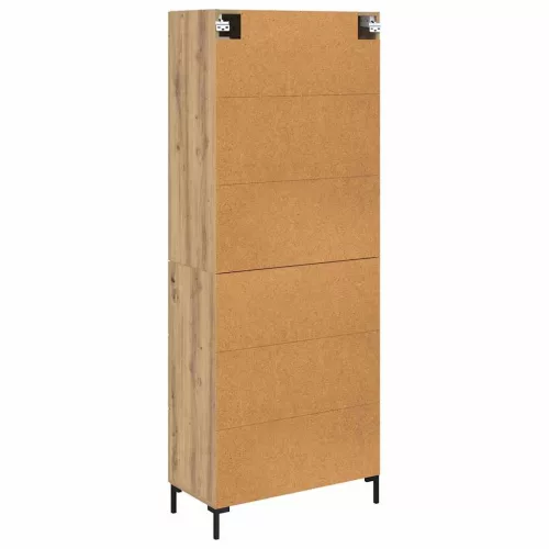  Magasfiú fiókkal 2 pcs Artisan tölgy 69,5 x 34 x 180 cm Faanyag