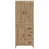  Magasfiú fiókkal Artisan tölgy 69,5 x 34 x 180 cm Faanyag