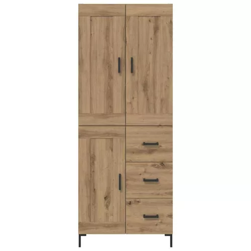  Magasfiú fiókkal Artisan tölgy 69,5 x 34 x 180 cm Faanyag