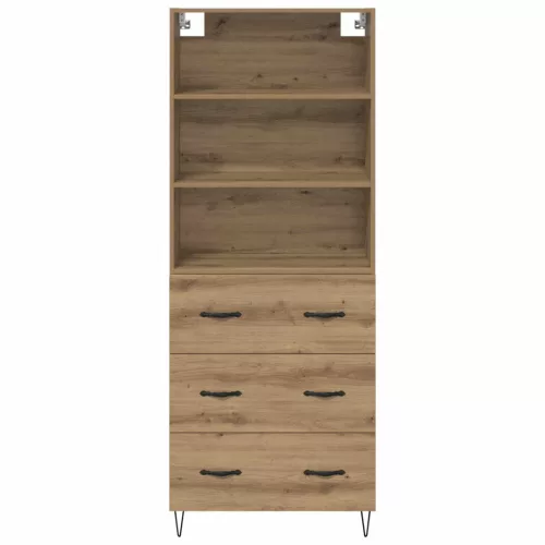  Magasfiú fiókkal Artisan tölgy 69,5 x 32,5 x 180 cm Faanyag