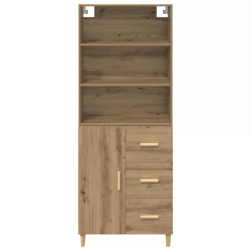  Magasfiú fiókkal Artisan tölgy 69,5 x 32,5 x 180 cm Faanyag