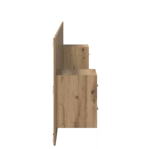  Fejtámla Szekrénnyel fiókkal 3 pcs Artisan tölgy Faanyag