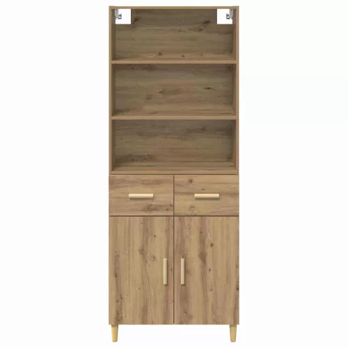  Magasfiú fiókkal Artisan tölgy 69,5 x 32,5 x 180 cm Faanyag
