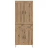  Magasfiú fiókkal Artisan tölgy 69,5 x 34 x 180 cm Faanyag