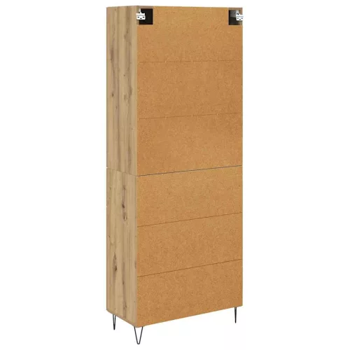  Magasfiú fiókkal Artisan tölgy 69,5 x 34 x 180 cm Faanyag