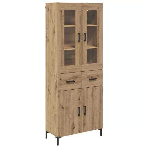  Magasfiú fiókkal 2 pcs Artisan tölgy 69,5 x 34 x 180 cm Faanyag